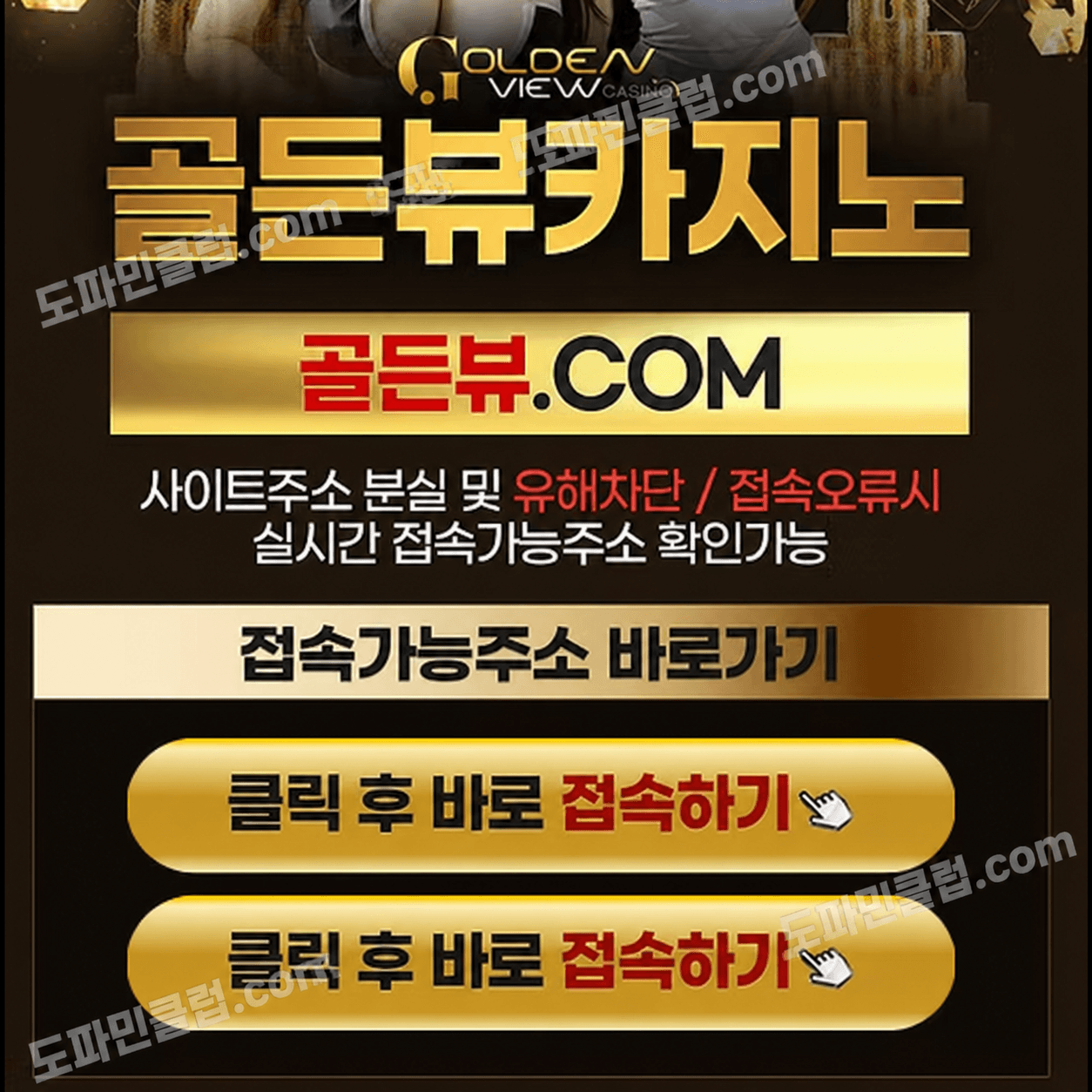 ※ 먹튀업체 ※ 사이트명 : 골든뷰카지노
